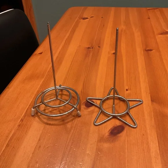 VINTAGE RECEIPT SPIKES MOON STAR CELESTIAL LOT OF 2 - Picture 3 of 8